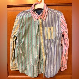 Polo by Ralph Lauren Colorful Striped Button-Down Shirt